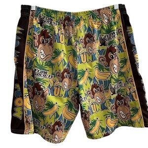 Flow Society kids  Mad Monkey Lacrosse Shorts Multicolor Size Large youth